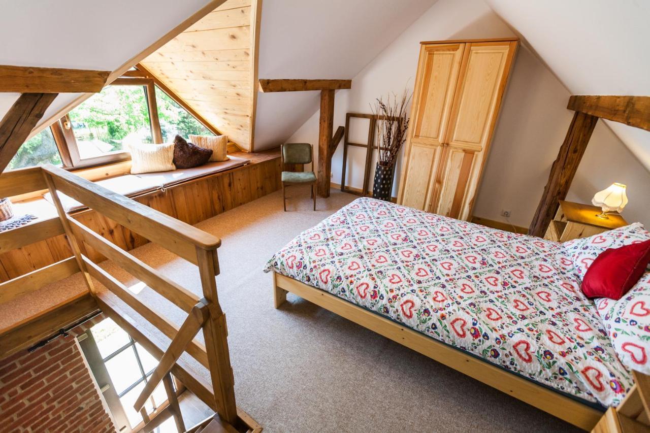 Dom Pod Orzechem Villa Łapczyce Eksteriør billede